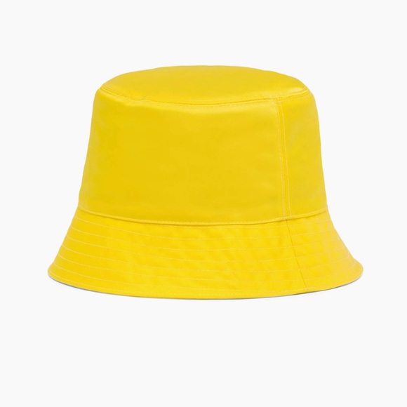 Prada Yellow Bucket Hat - Picture 3 of 5